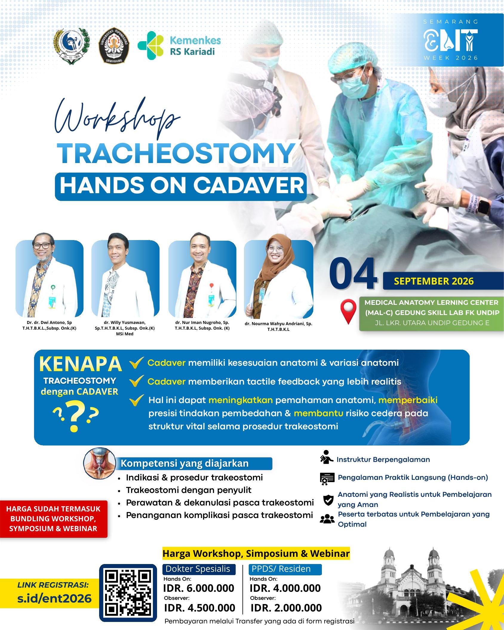 Workshop Trakeostomi Flyer