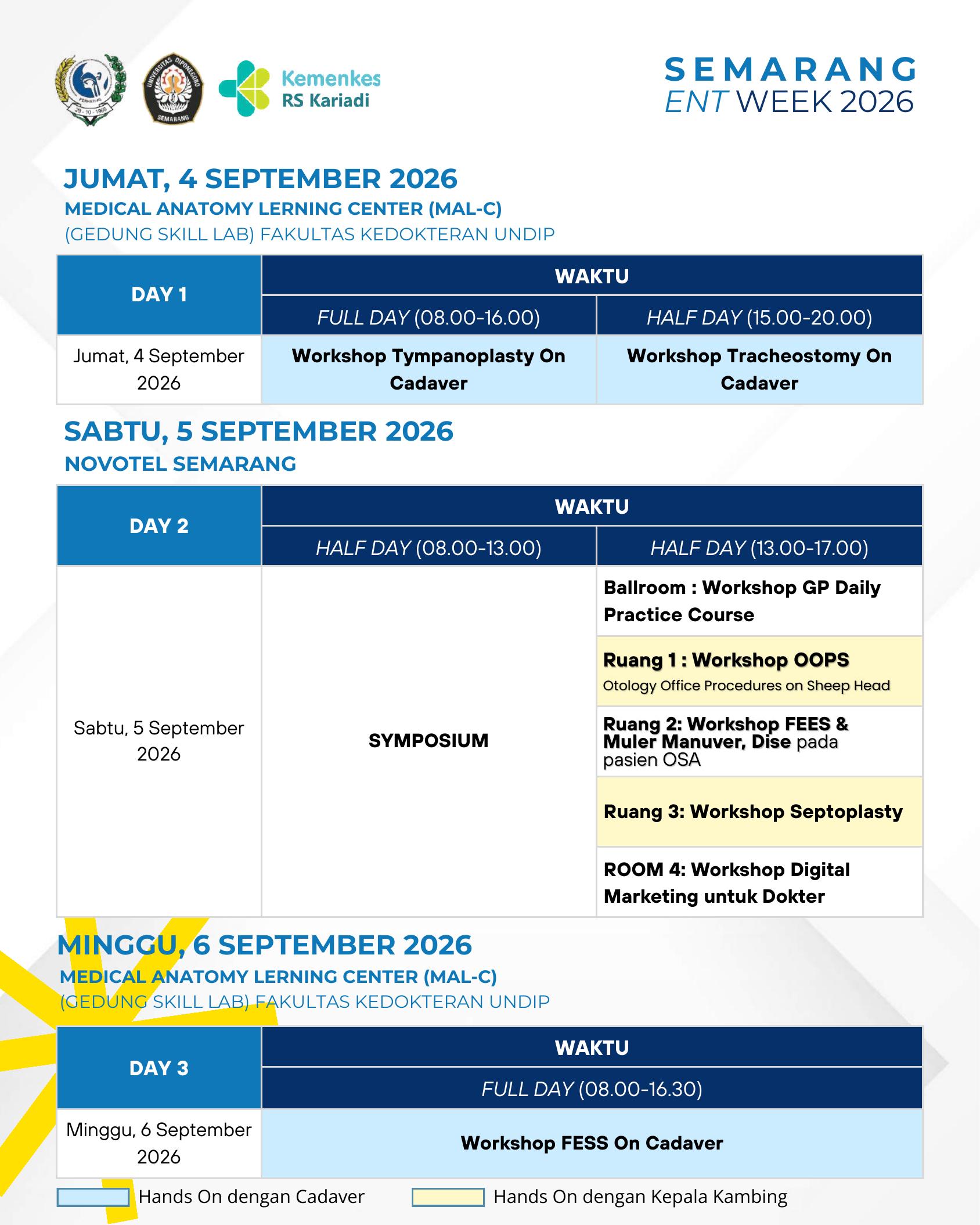 Venue MAL-C FK UNDIP